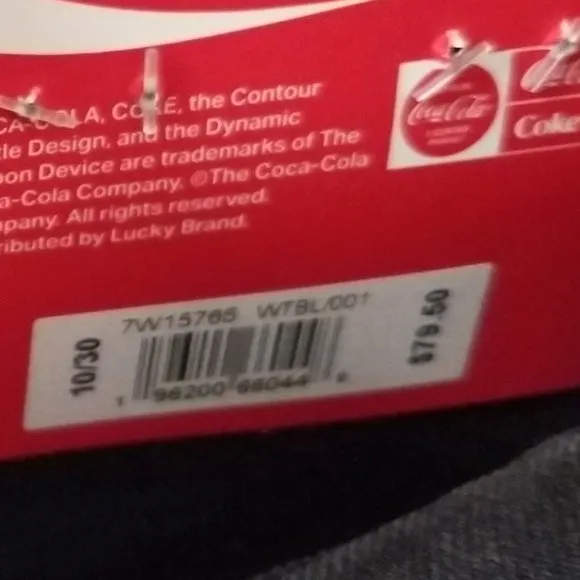 limited edition Lucky Brand Coca-Cola mom shorts