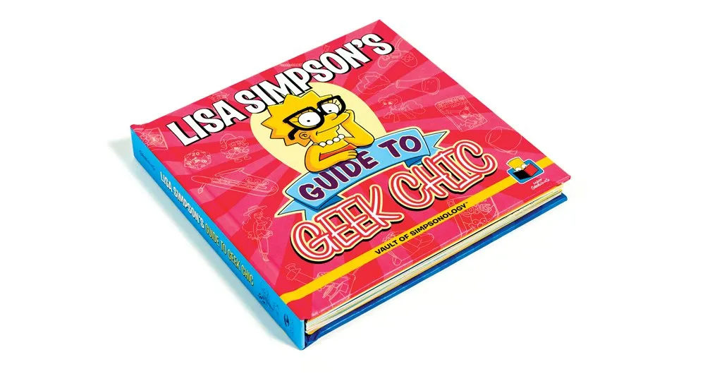 Lisa Simpson's Guide to Geek Chic Hardcover, 64 Pages! This book's a lot of fun... Fans of The Simpsons will love it, and there's a lot here that has clearly taken time to produce.