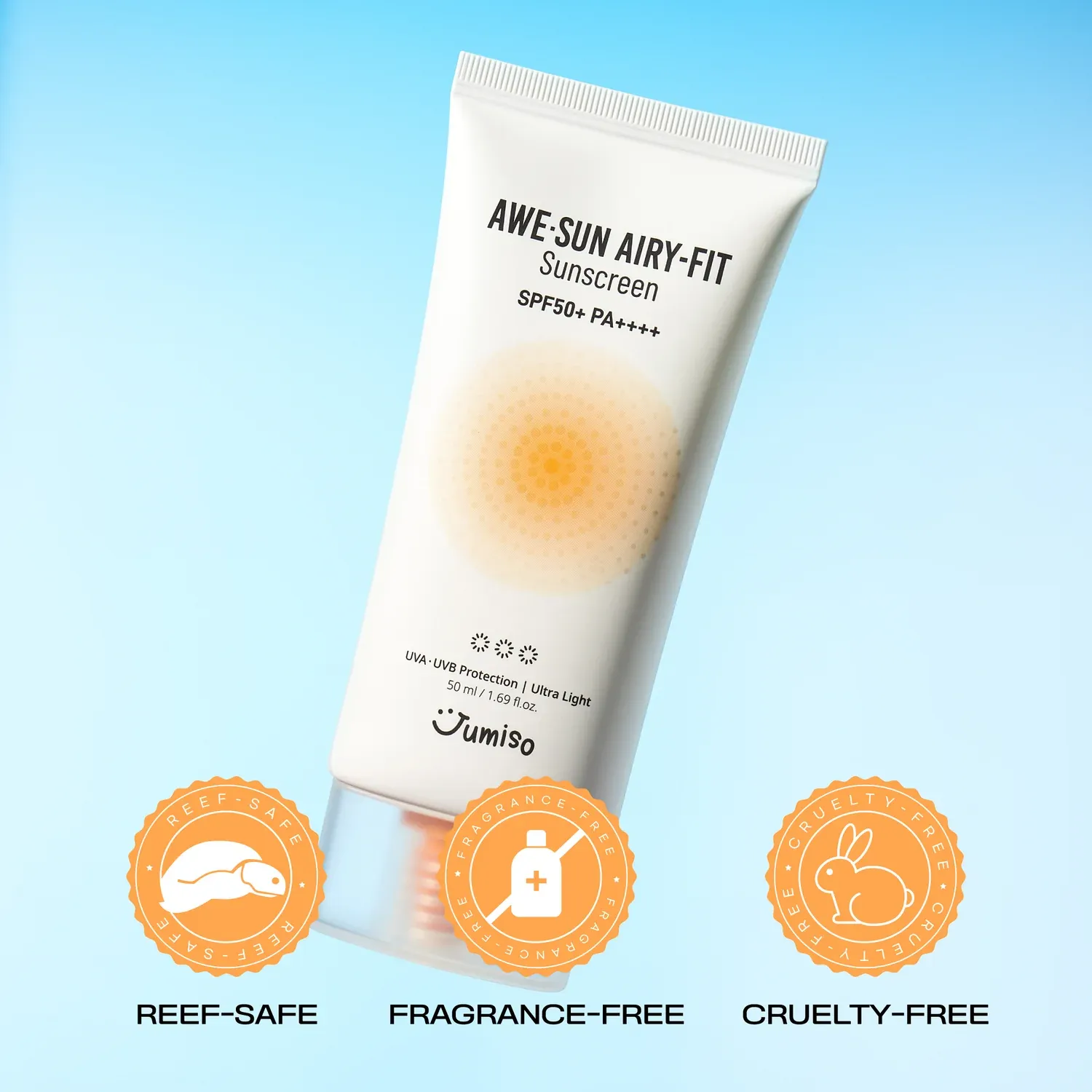 < New arrival > JUMISO - AWE⋅SUN AIRY-FIT Sunscreen SPF50  PA     50ml