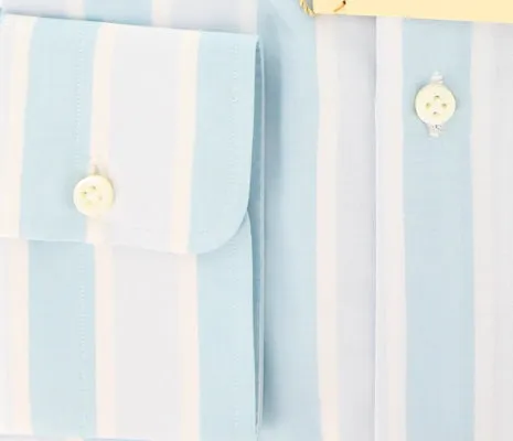 Luigi Borrelli Light Blue Shirt – Size: 15.75 US / 40 EU