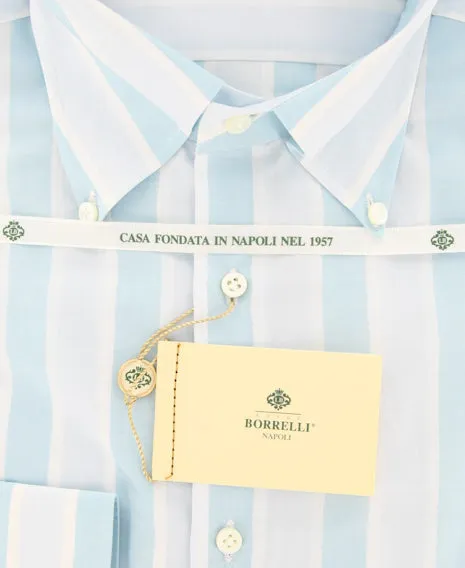 Luigi Borrelli Light Blue Shirt – Size: 15.75 US / 40 EU