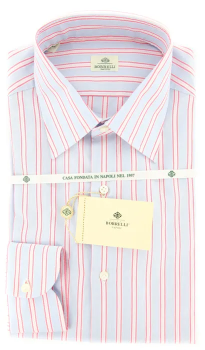Luigi Borrelli Light Blue Shirt – Size: 15.75 US / 40 EU
