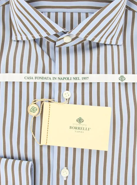 Luigi Borrelli Light Blue Shirt – Size: 15.75 US / 40 EU