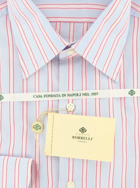 Luigi Borrelli Light Blue Shirt – Size: 15.75 US / 40 EU