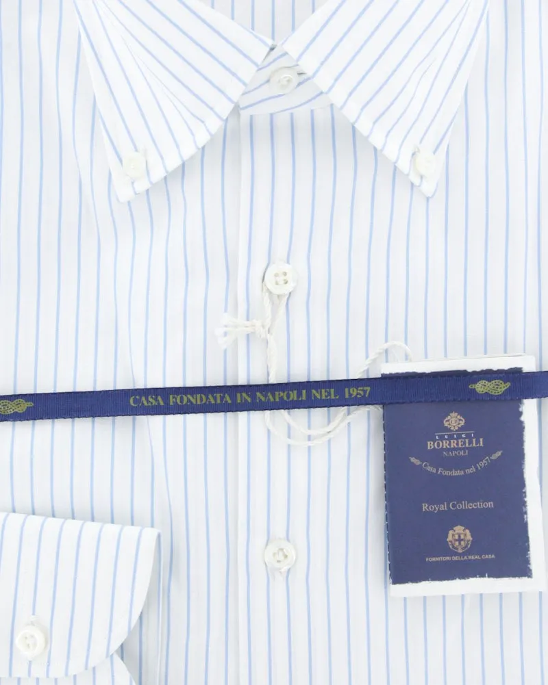 Luigi Borrelli Light Blue Shirt - Slim