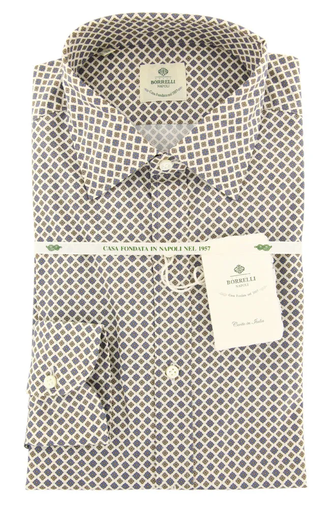 Luigi Borrelli Light Brown Shirt - Extra Slim