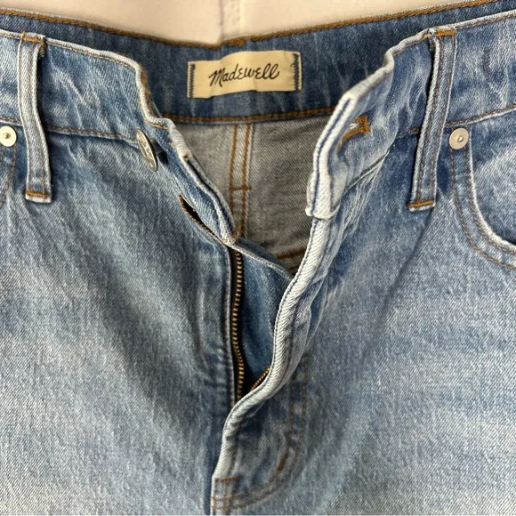 Madewell The Perfect Jean Short Side Slit Edition size 32