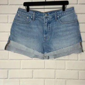 Madewell The Perfect Jean Short Side Slit Edition size 32