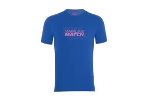 Mainline Match Tee Shirt Light Blue