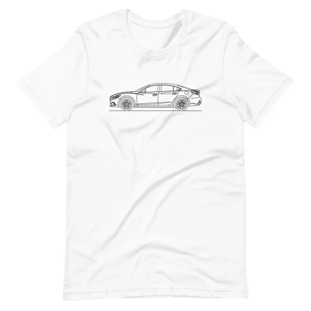 Mazda 6 GJ1 silhouette T-shirt