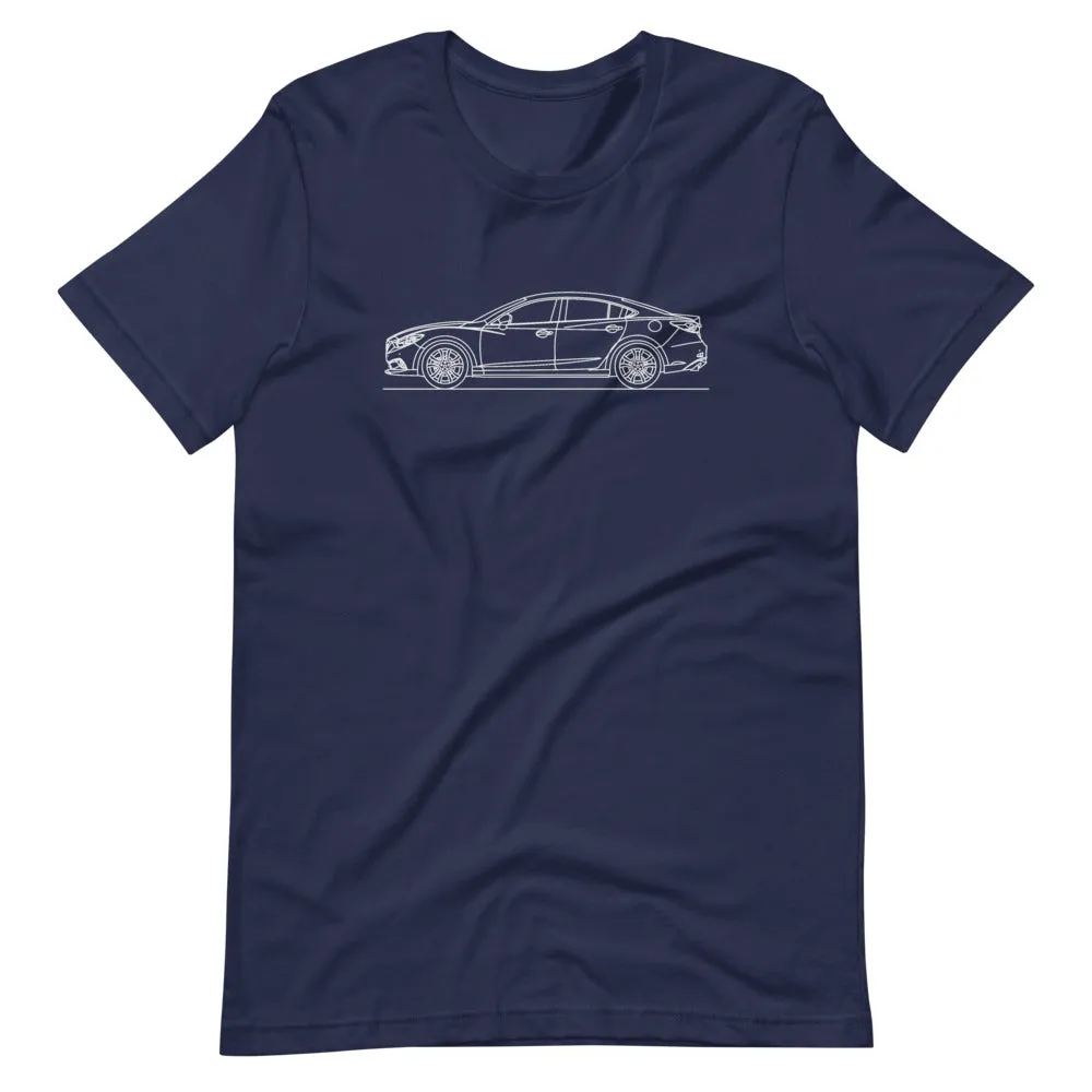 Mazda 6 GJ1 silhouette T-shirt