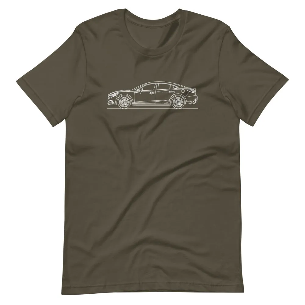 Mazda 6 GJ1 silhouette T-shirt
