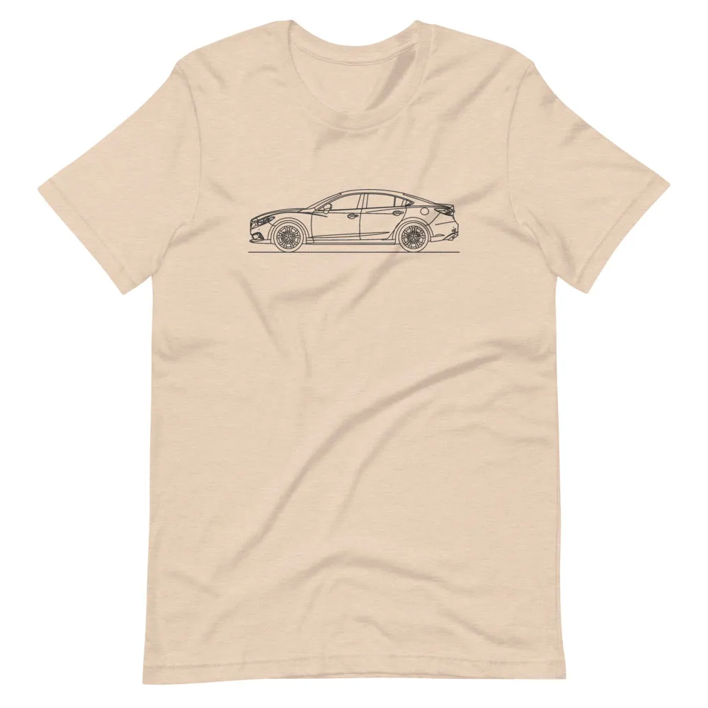 Mazda 6 GJ1 silhouette T-shirt