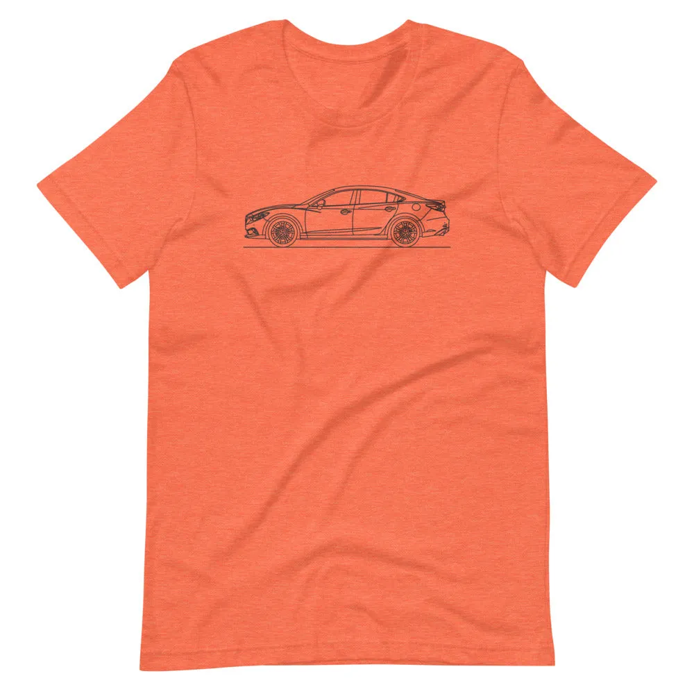 Mazda 6 GJ1 silhouette T-shirt