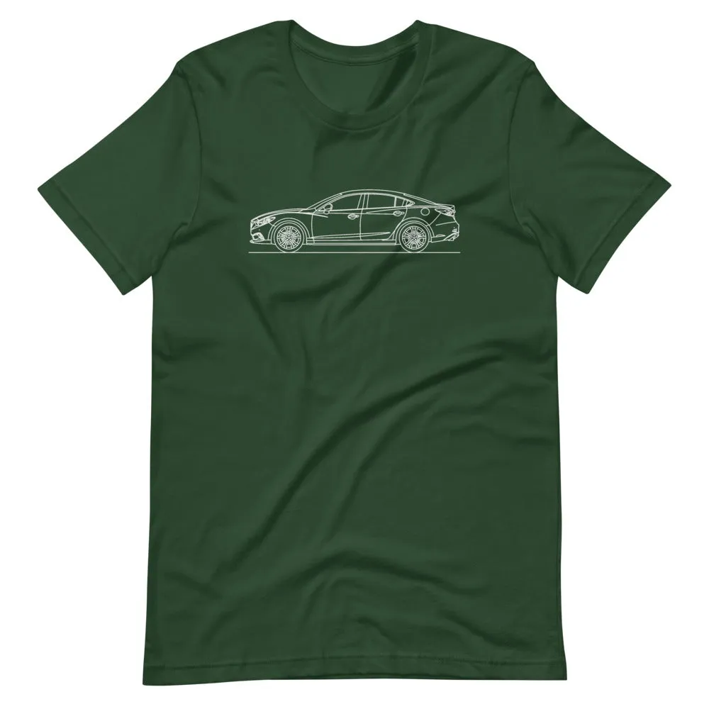 Mazda 6 GJ1 silhouette T-shirt