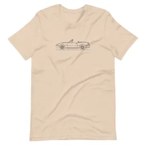 Mazda MX-5 Miata NA silhouette T-shirt