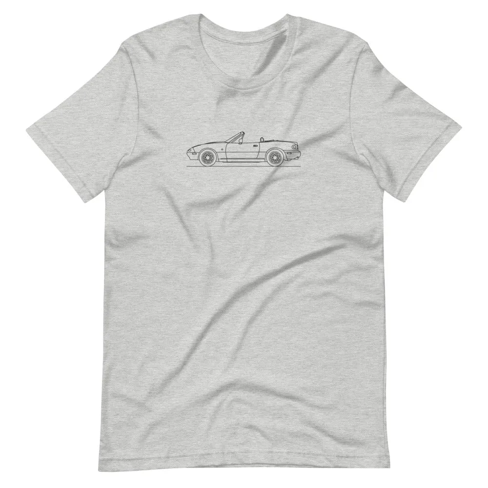 Mazda MX-5 Miata NA silhouette T-shirt