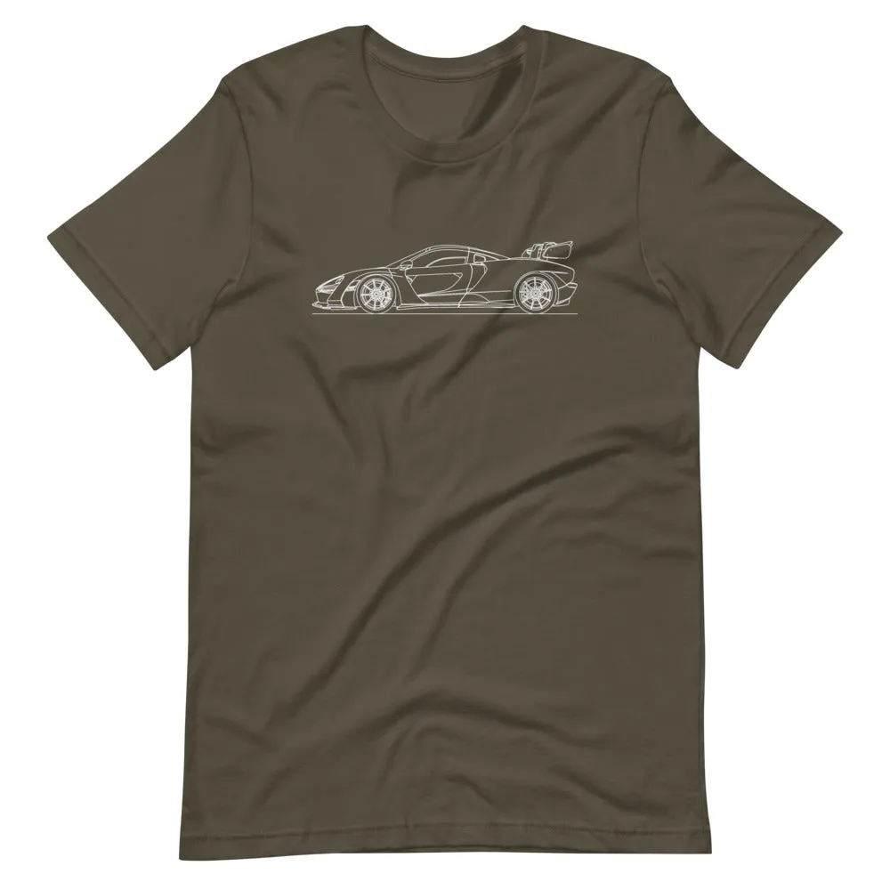 McLaren Senna outline T-shirt