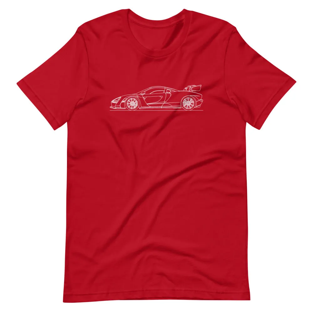 McLaren Senna outline T-shirt