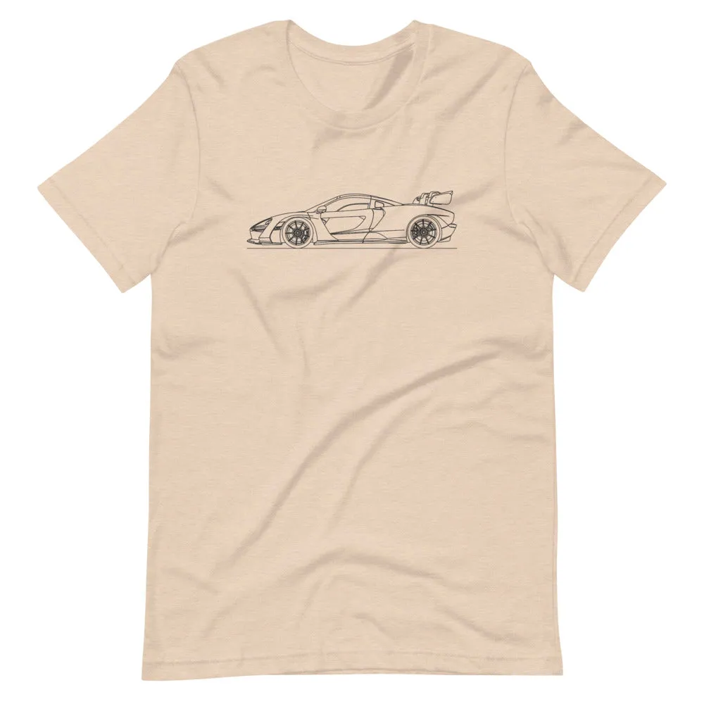 McLaren Senna outline T-shirt