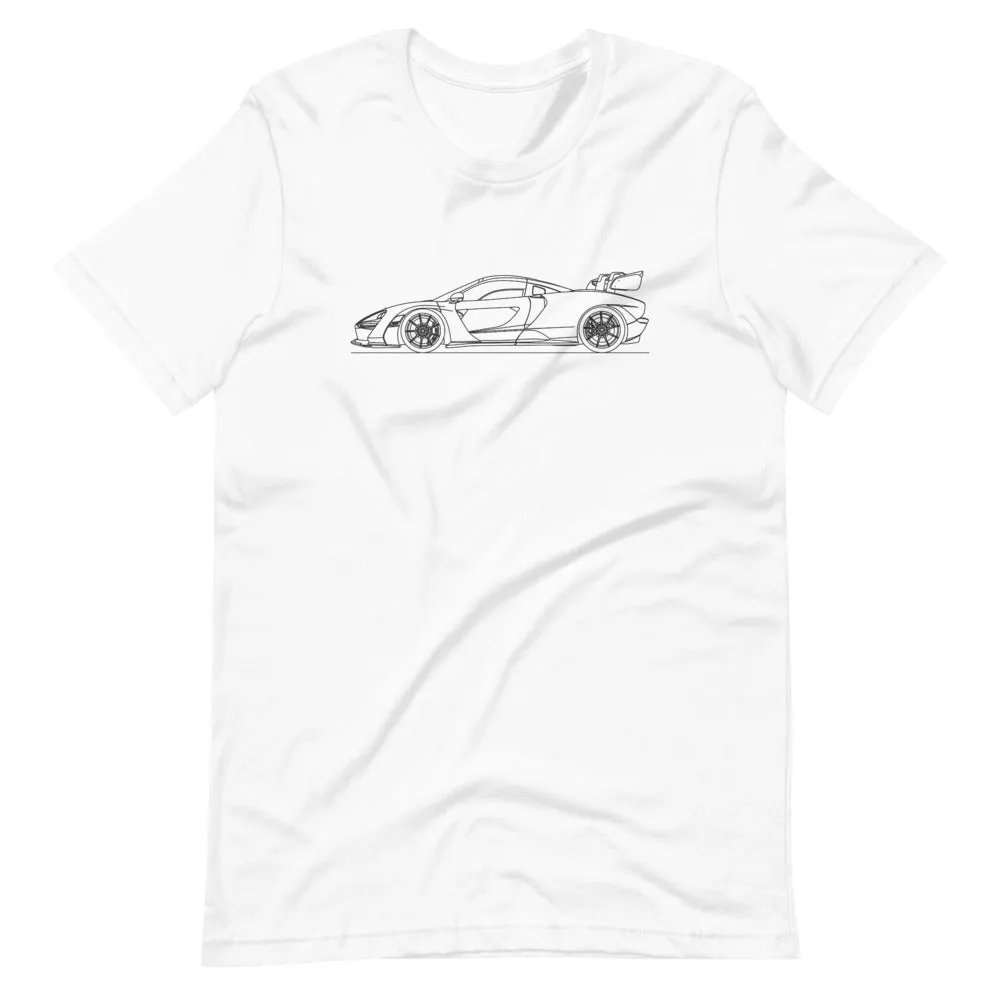 McLaren Senna outline T-shirt