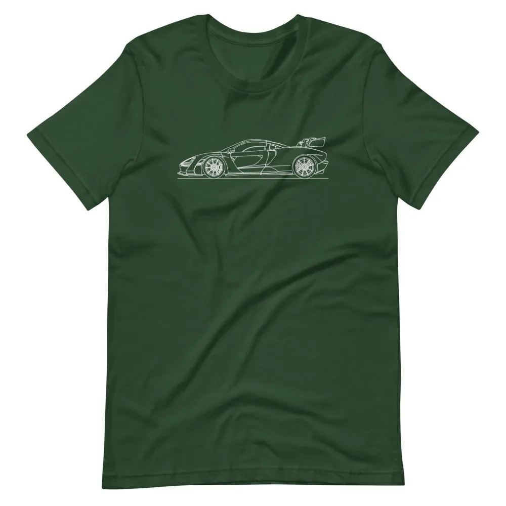 McLaren Senna outline T-shirt