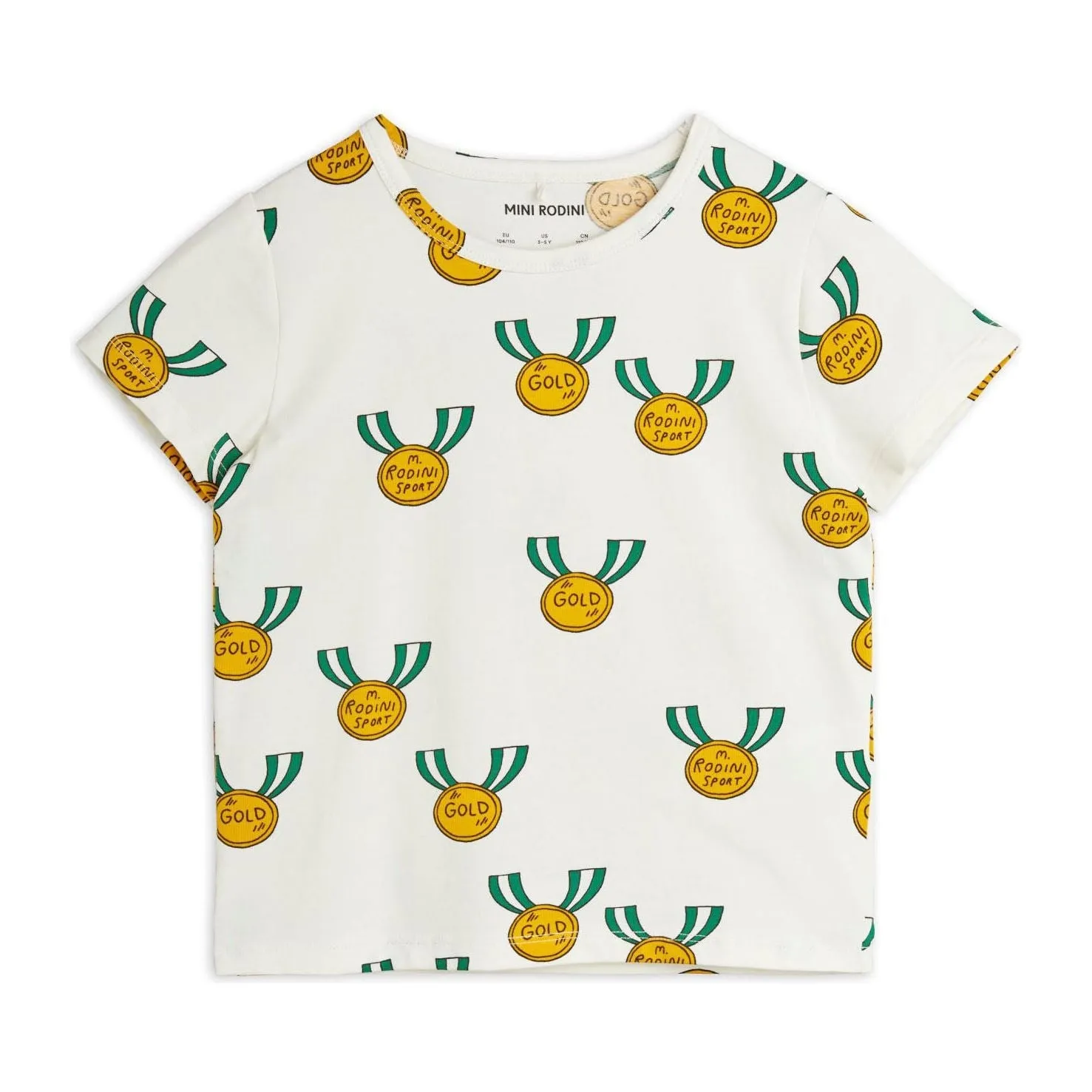 Medals Aop Ss Tee - Grey
