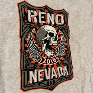 MEDIUM LIGHT GRAY - Reno Nevada Rally T-Shirt (#ts044)