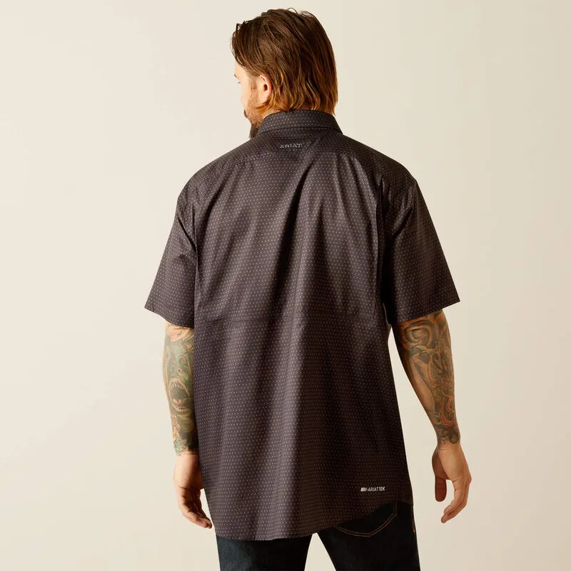 Men's Ariat VentTEK Classic Fit Shirt - Black Print