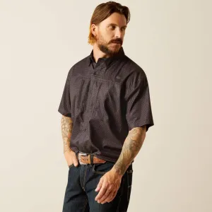 Men's Ariat VentTEK Classic Fit Shirt - Black Print