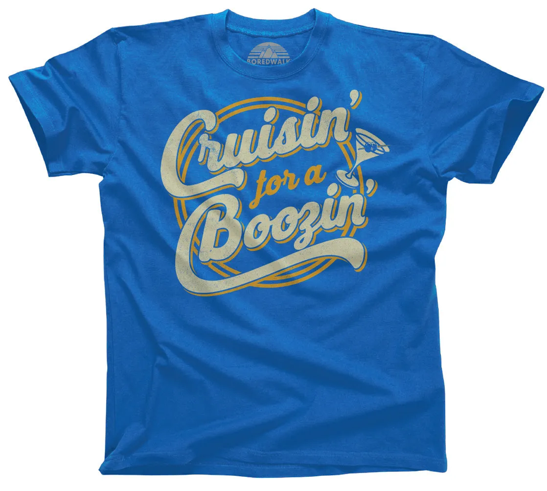 Men's Cruisin for a Boozin T-Shirt - Funny Drinking Shirt