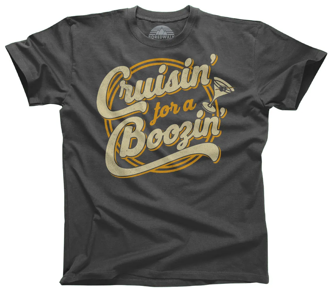 Men's Cruisin for a Boozin T-Shirt - Funny Drinking Shirt