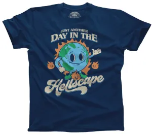 Men's Just Another Day in the Hellscape T-Shirt