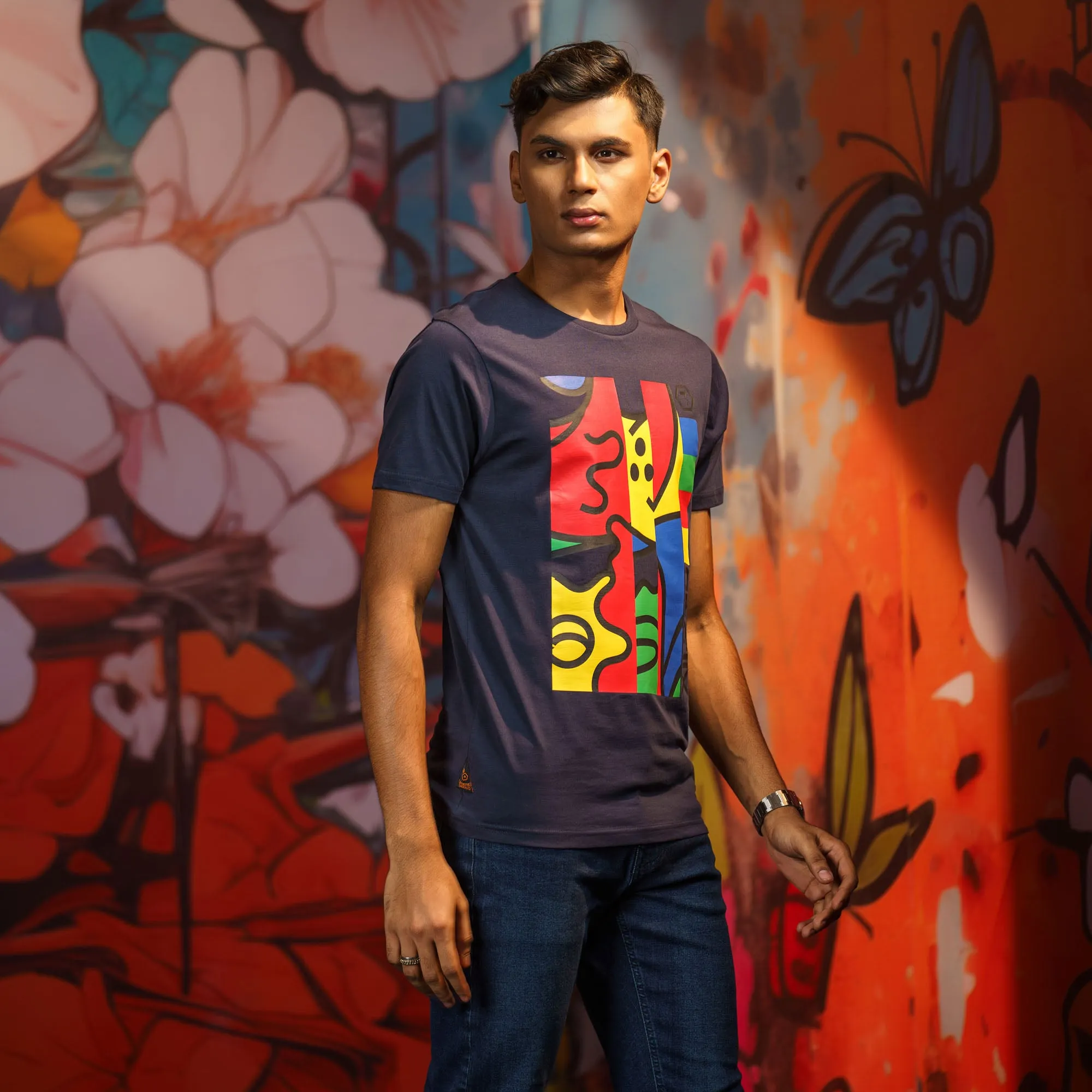Mens Navy T-Shirt
