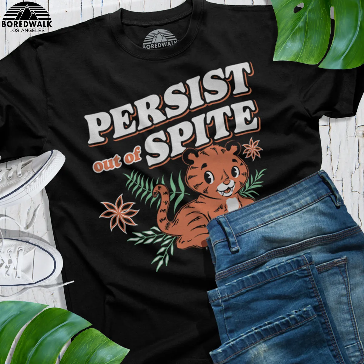 Men's Persist Out of Spite Tiger T-Shirt