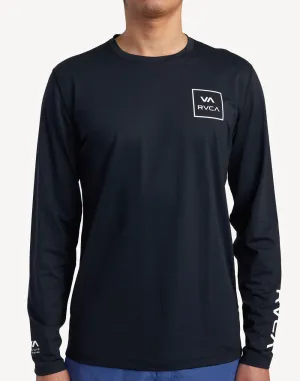 Men's UPF 50  Long Sleeve Swim Shirt