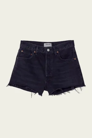 Mila Vintage High Rise Short in Slow Burn