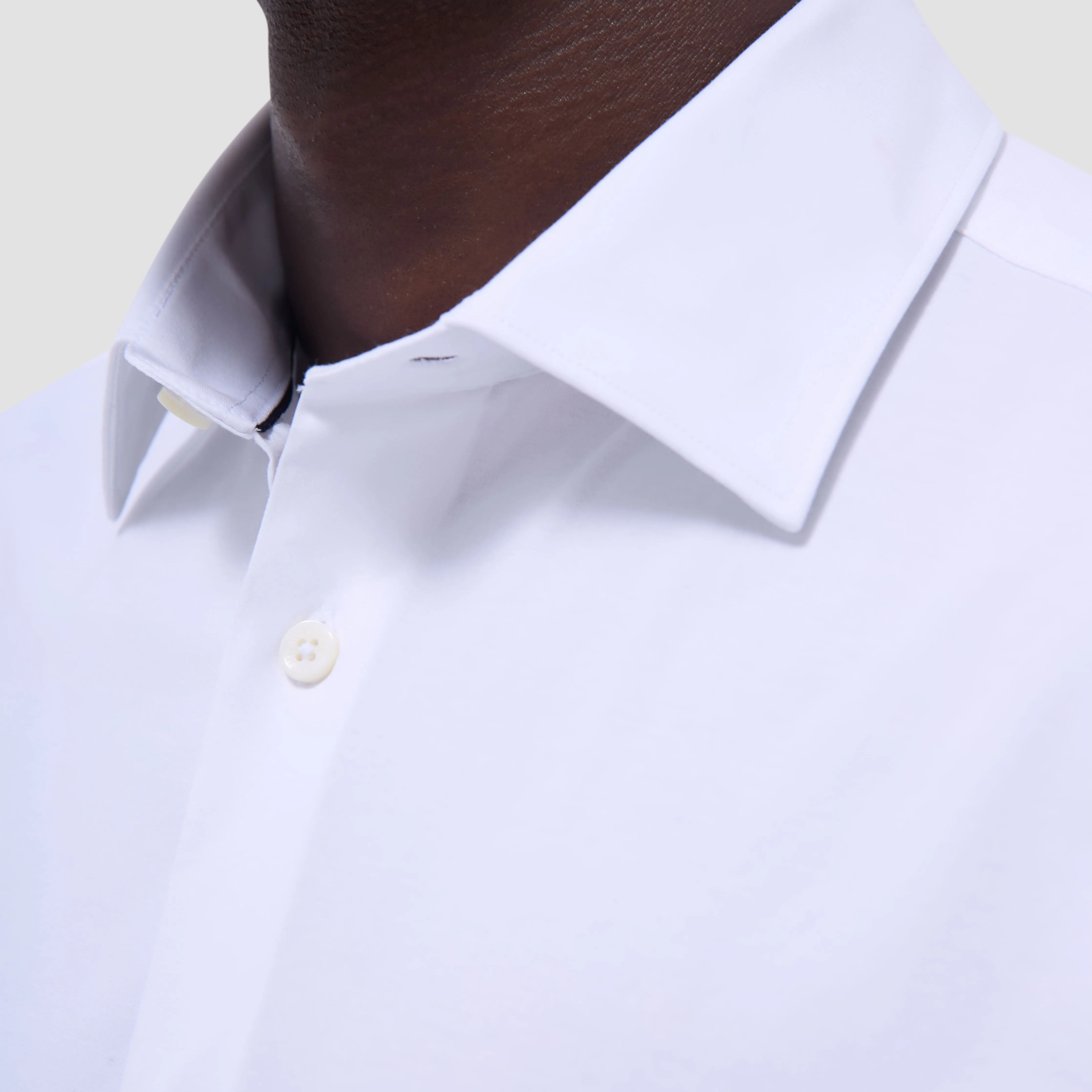 Miles Solid OoohCotton Short Sleeve Shirt