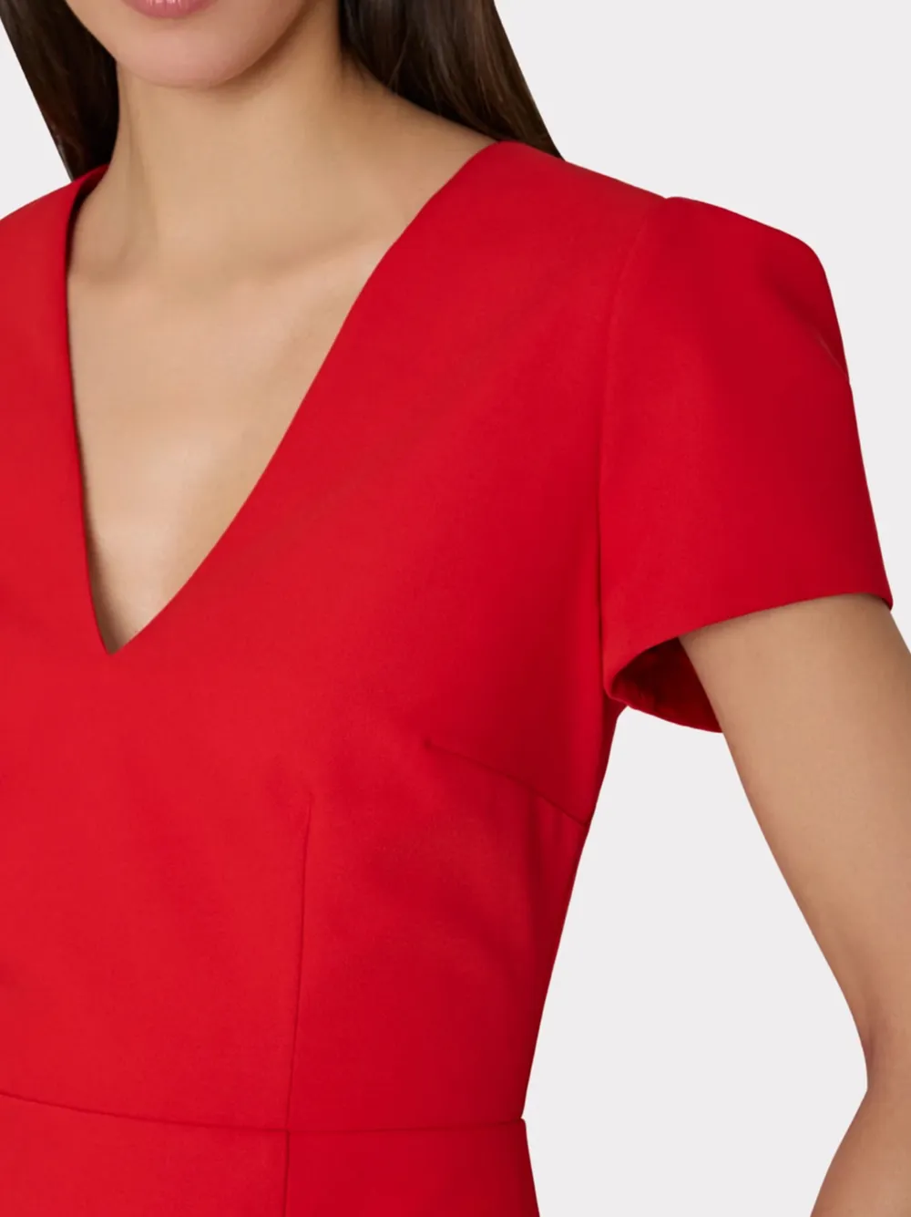 Milly Cady Atalie Dress in Red