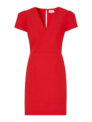 Milly Cady Atalie Dress in Red