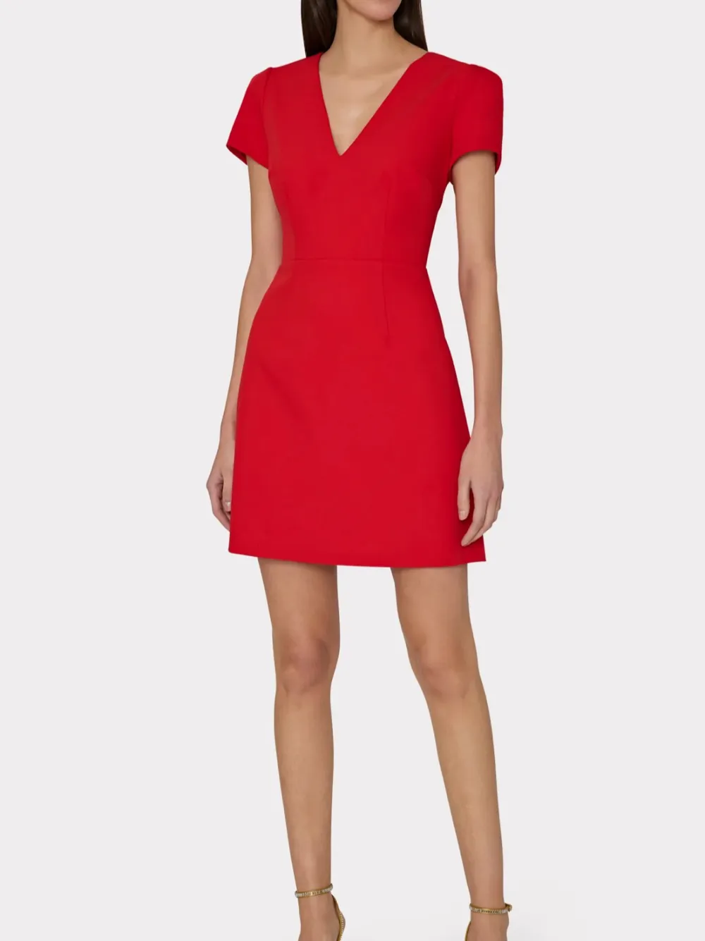 Milly Cady Atalie Dress in Red