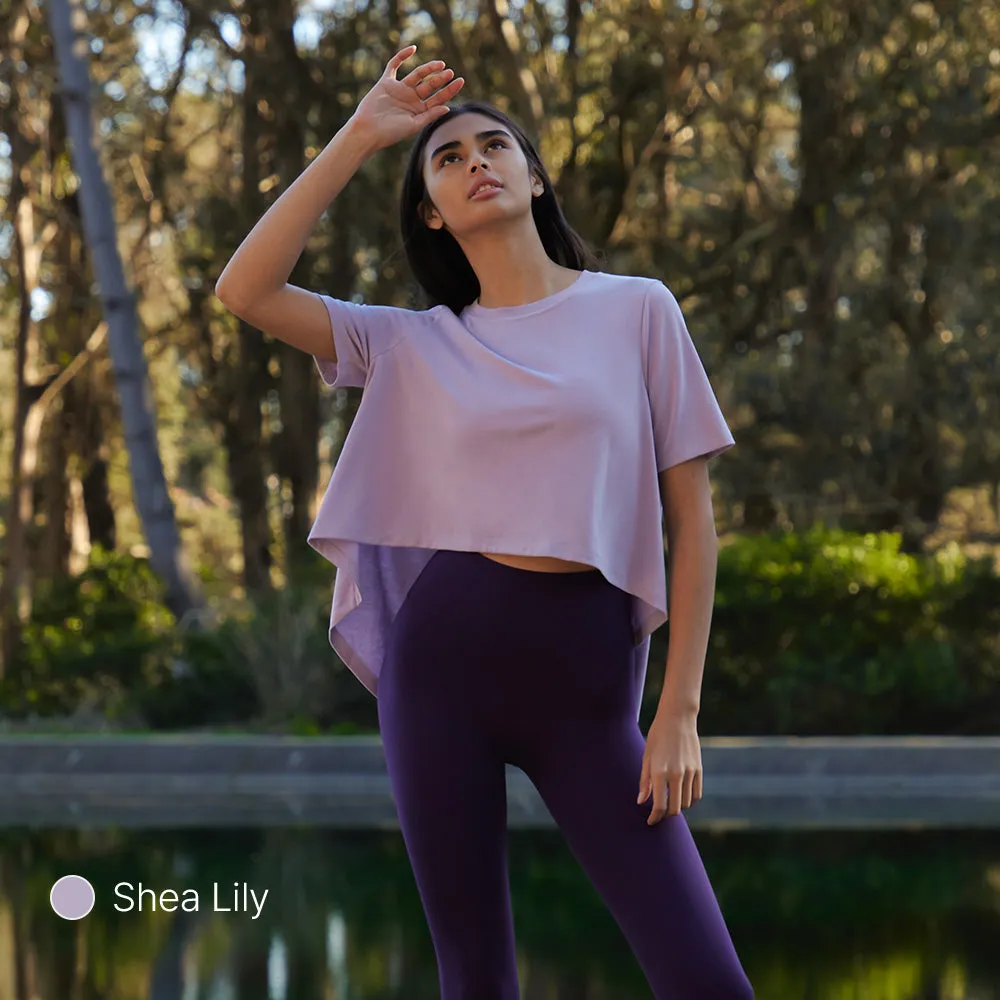 Modal Sustainable Drape Short Sleeve