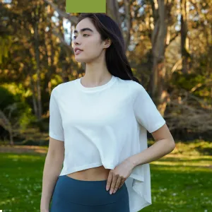 Modal Sustainable Drape Short Sleeve