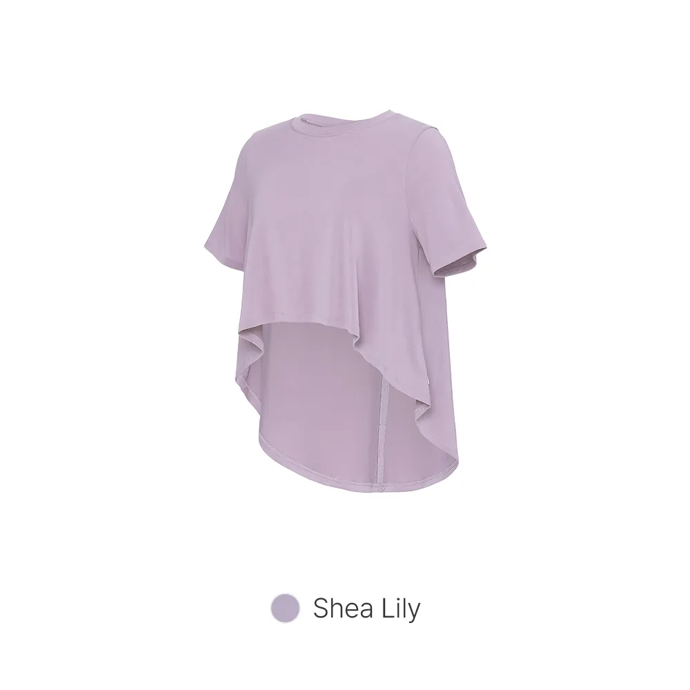 Modal Sustainable Drape Short Sleeve
