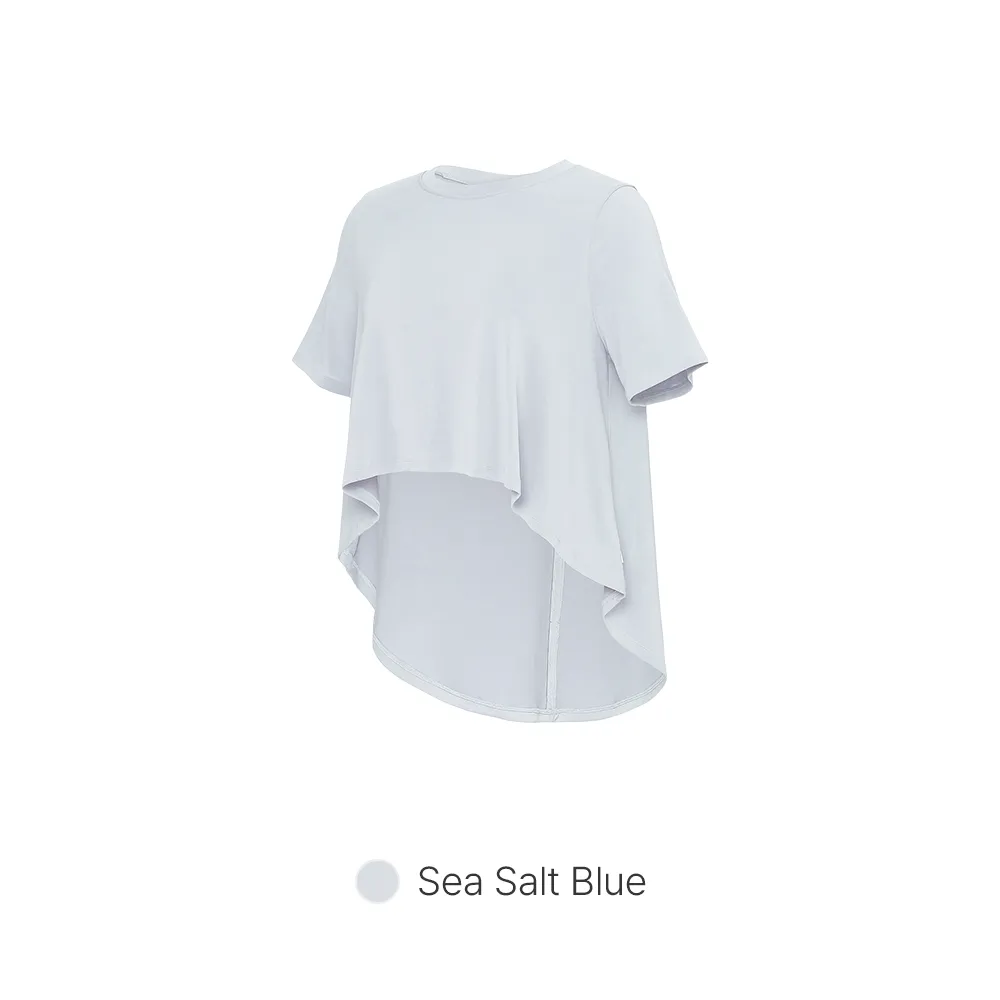 Modal Sustainable Drape Short Sleeve
