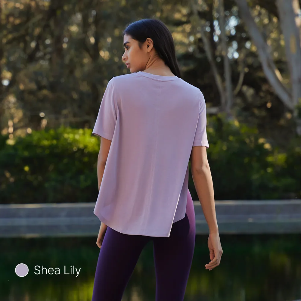 Modal Sustainable Drape Short Sleeve