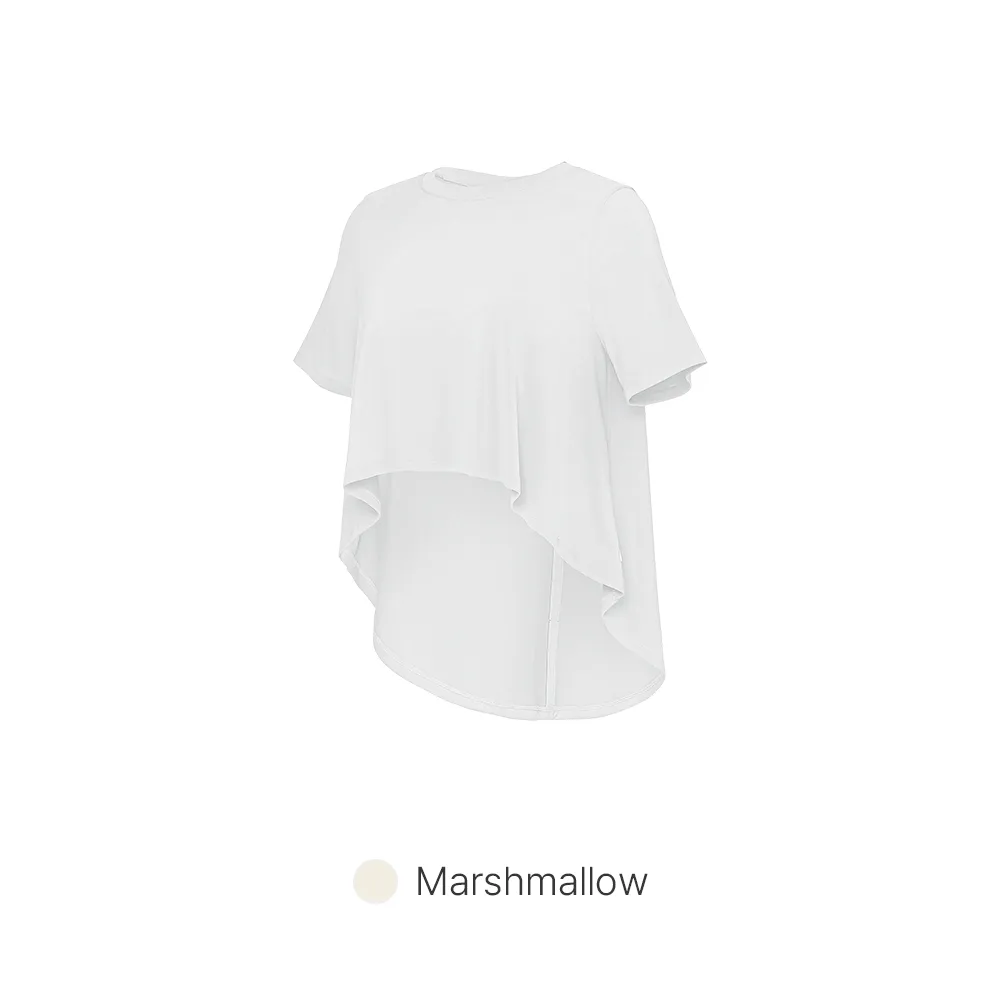 Modal Sustainable Drape Short Sleeve
