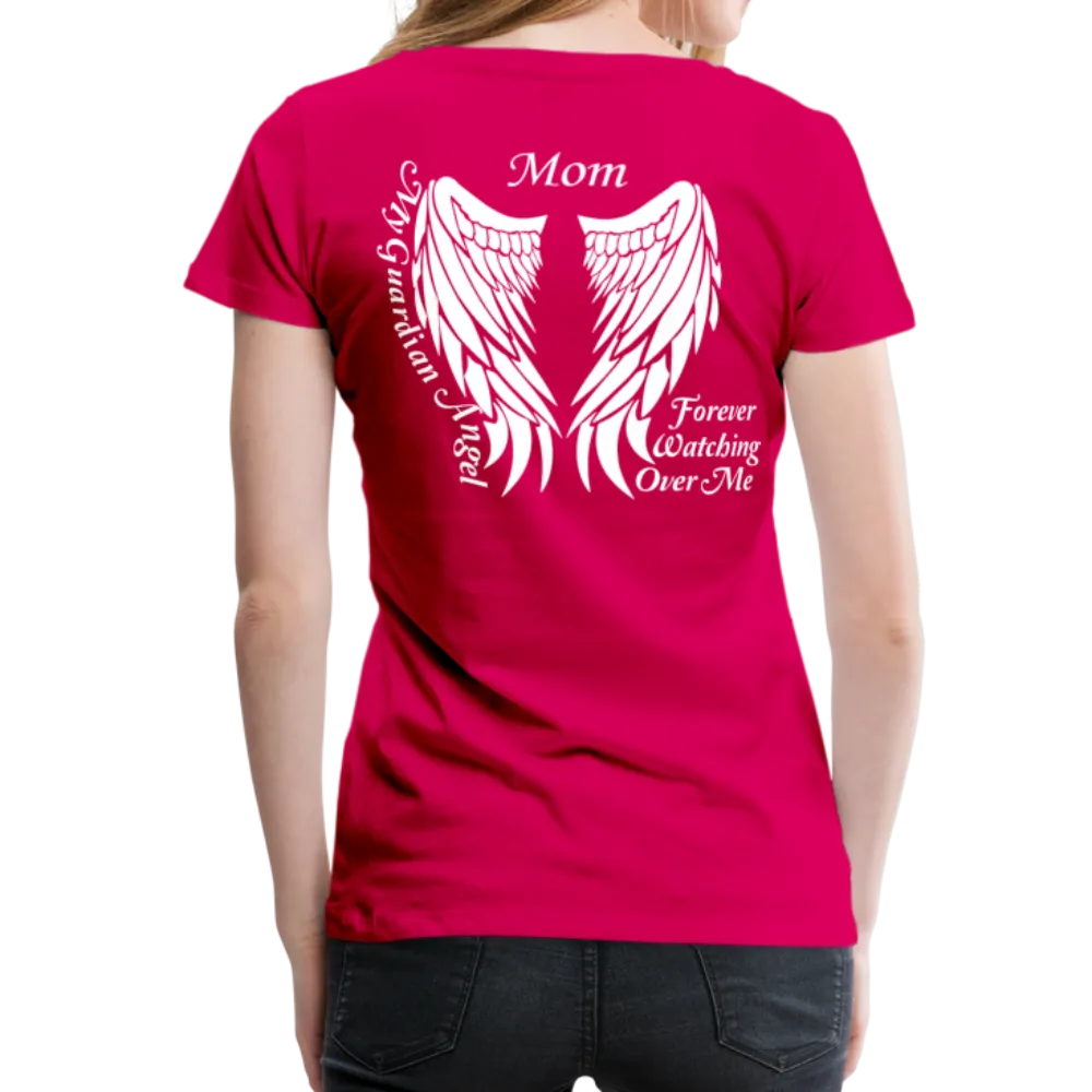 Mom Guardian Angel Women’s Premium T-Shirt (CK3565)