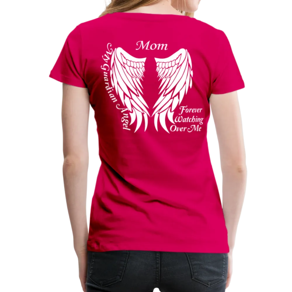 Mom Guardian Angel Women’s Premium T-Shirt (CK3565)