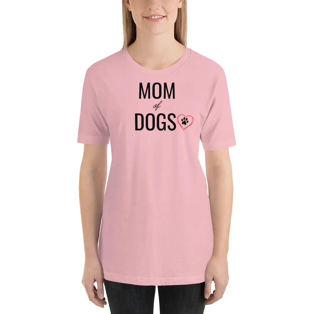 Mom of Dogs T-Shirts - Light